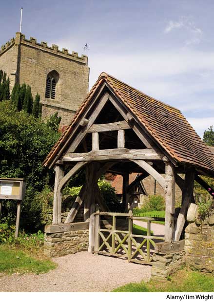 American Heritage Dictionary Entry Lych gate