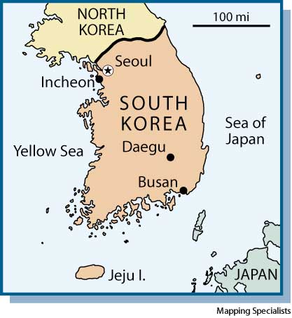 American Heritage Dictionary Entry: South Korea