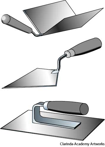 Trowels definition on sale