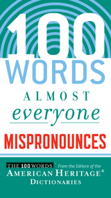  100 Words Almost Everyone Mispronounces